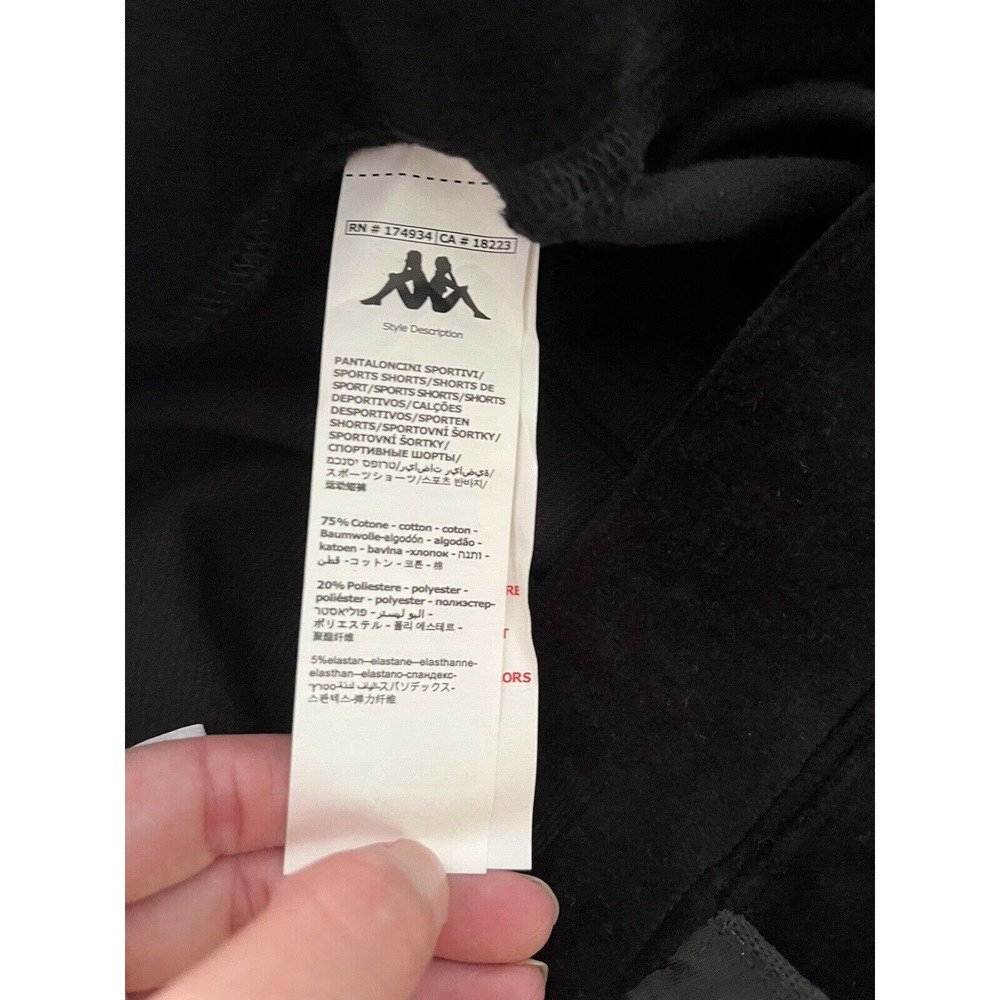 NWT Kappa 222 Banda Fuig 3 High Rise Cutout Womens Bike Shorts Sz Large - Picture 8 of 8